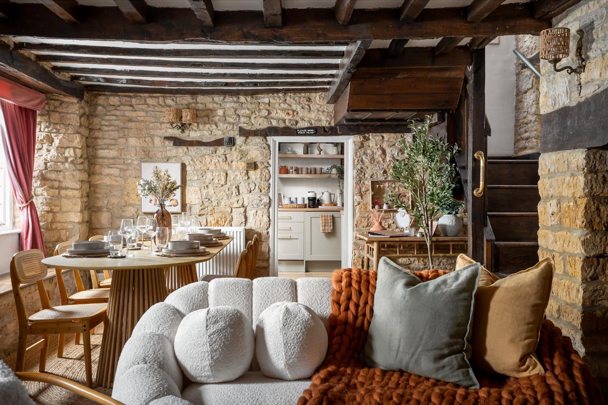 Bourton Scandi Chic Authentic Cottage Exteriér fotografie