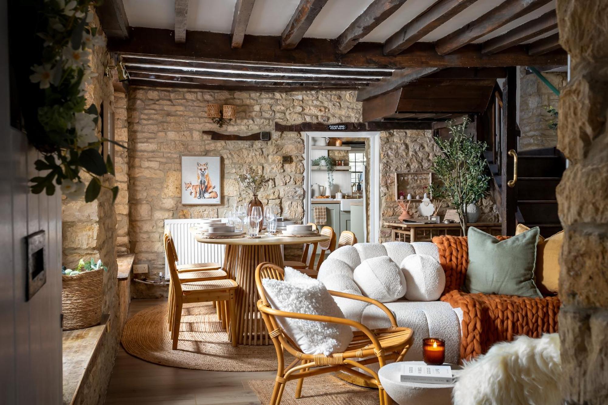 Bourton Scandi Chic Authentic Cottage Exteriér fotografie