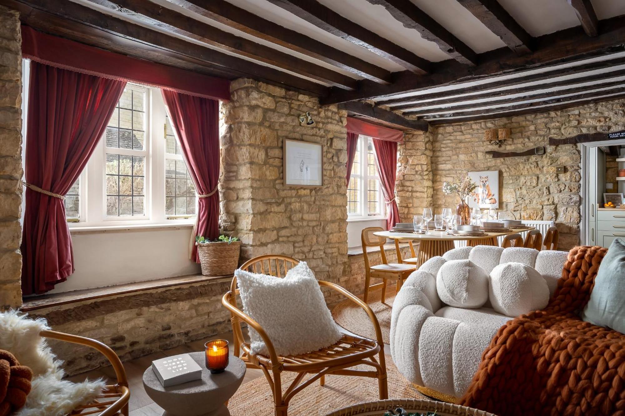 Bourton Scandi Chic Authentic Cottage Exteriér fotografie