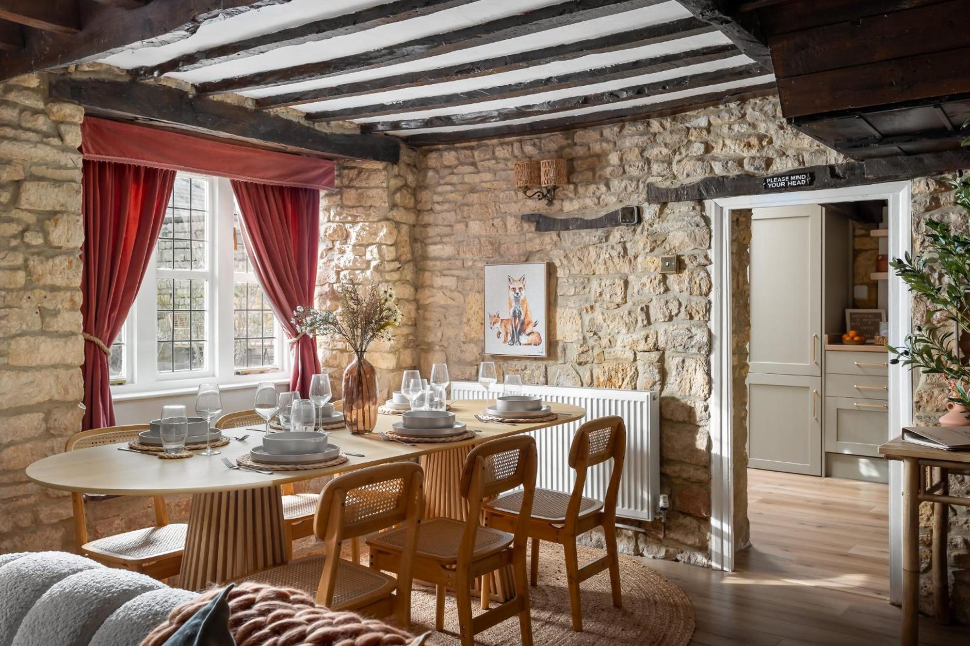 Bourton Scandi Chic Authentic Cottage Exteriér fotografie